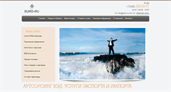 Desktop Screenshot of euro-ru.com